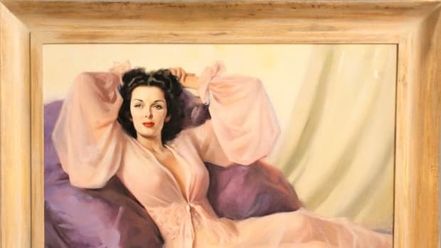 Jane Russell painting