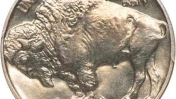 1936 GEM Satin Proof Buffalo Nickel,