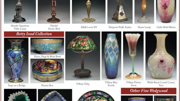 Lamp & Glass auction