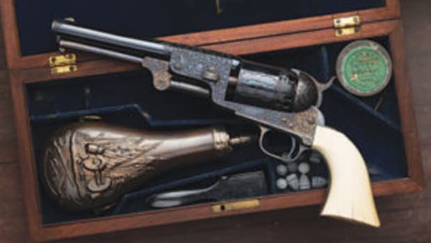  The acclaimed Colt Millikin Dragoon sold recently for more than $1.6 million. Courtesy of Rock Island Auction