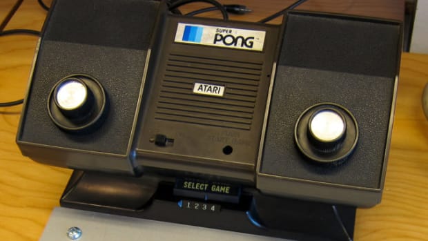 Pong game console