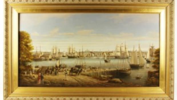 Coole Boston from Chelsea painting