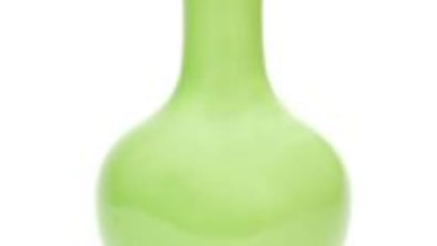 Lime Green vase