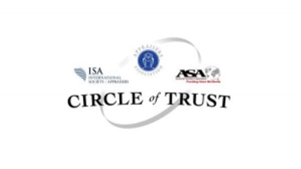 Appraisal organizations have banded together to create the "Circle of Trust."