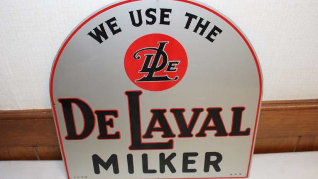 De Laval Milker sign