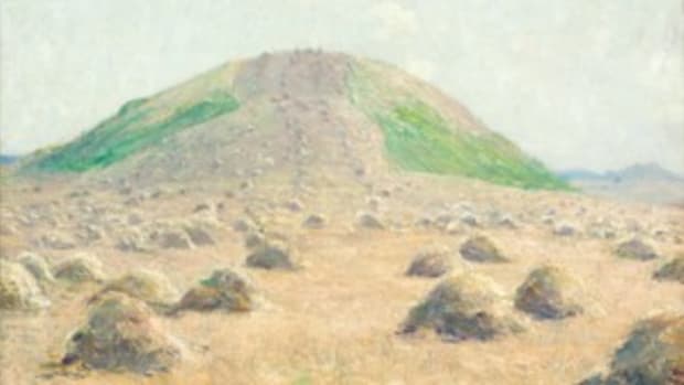 "Sierra Vista Hill" painting