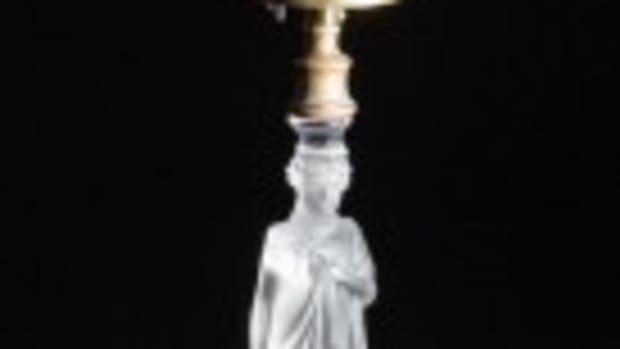 Madonna night-clock lamp