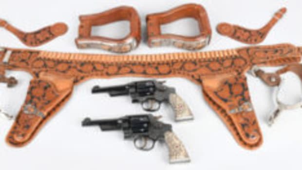 John Wayne revolvers and gear