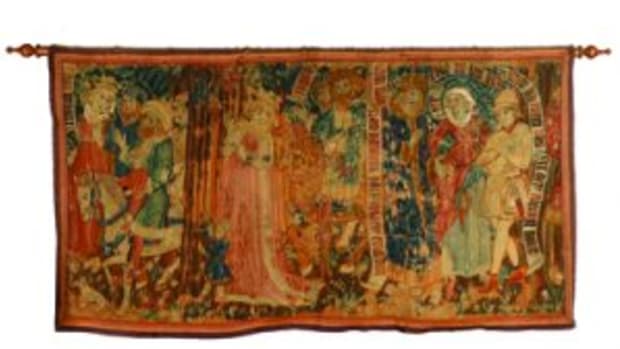 German Gothic tapestry