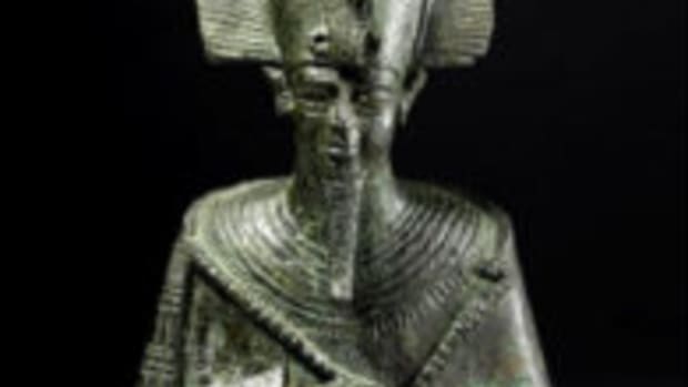 Bronze Osiris statue