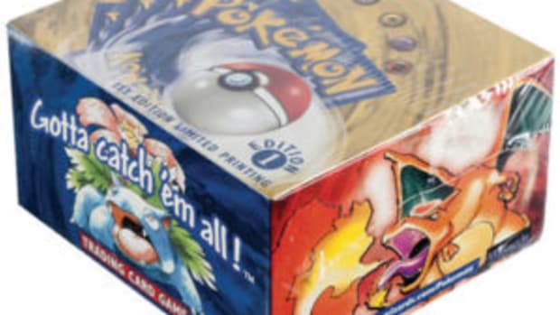  Pokemon First Edition Base Set Sealed Booster Box, $78,000. 