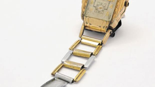  The top-selling item was this gold wristwatch, $112,500.
