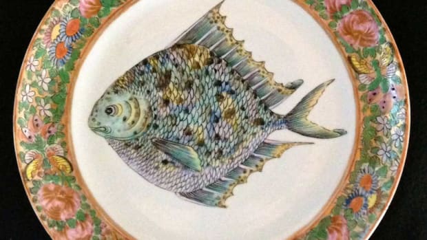 Grants' White House fish plate