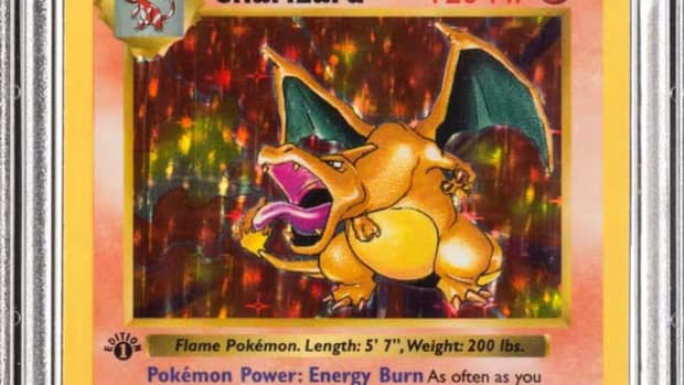 Pokémon Charizard No. 4 card