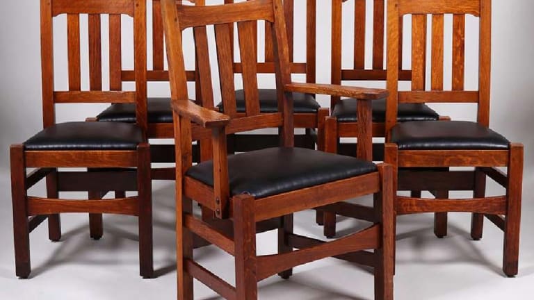 Stickley Brothers Furniture Antique, Vintage Stickley Dining Chairs