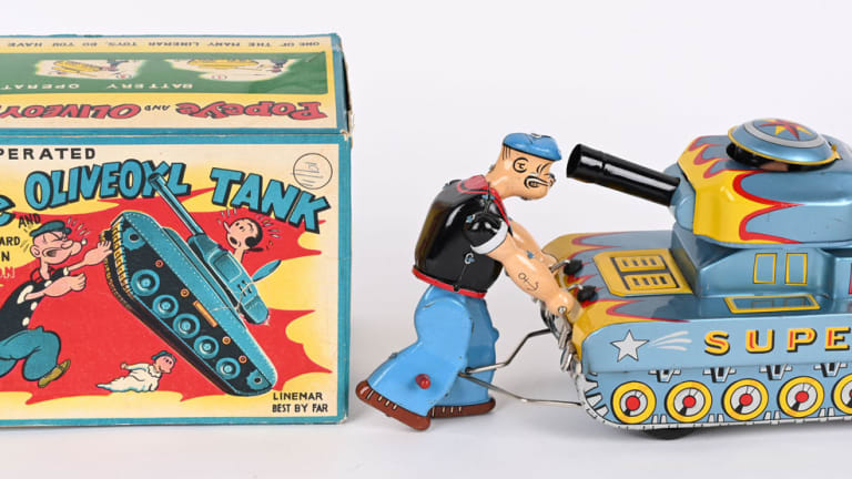 Auction Features Eye-Popping Collection of Prized Popeye Toys