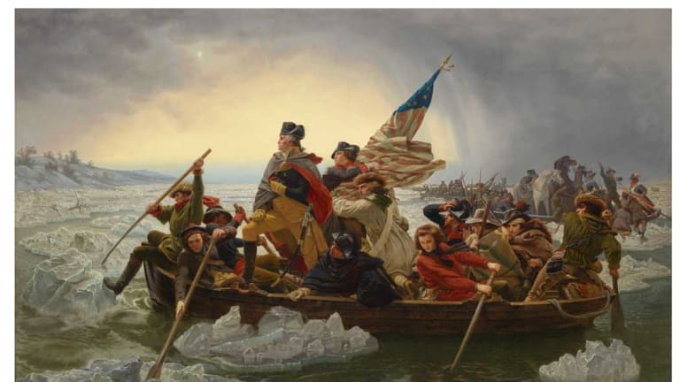 'Washington Crossing The Delaware' Now Crosses the Auction Block