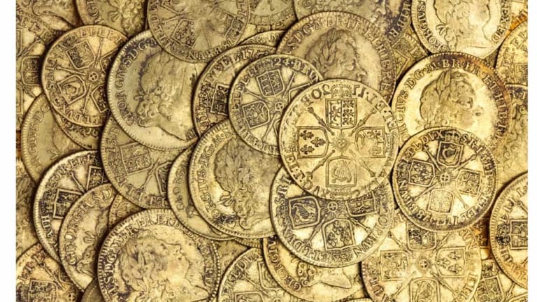 Blimey! British Couple Discovers  Buried Treasure Under Floor