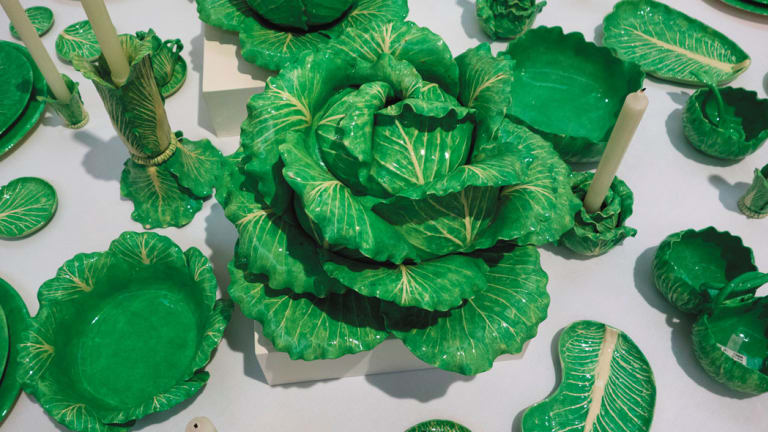 Dodie Thayer's Playful Lettuce Ware a Hit with Celebrities and Collectors