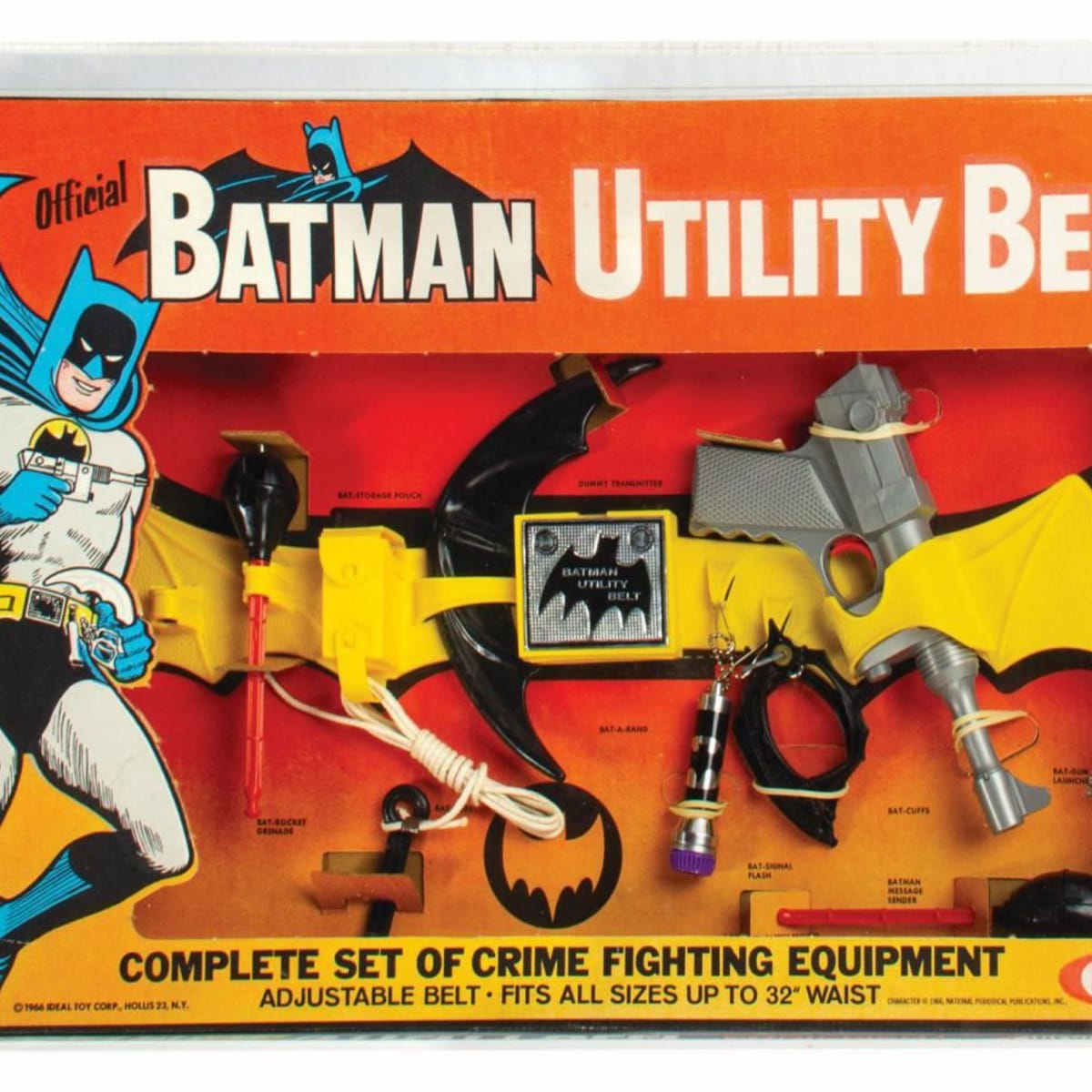1966 Batman Utility Belt sets world record at auction. - Antique Trader