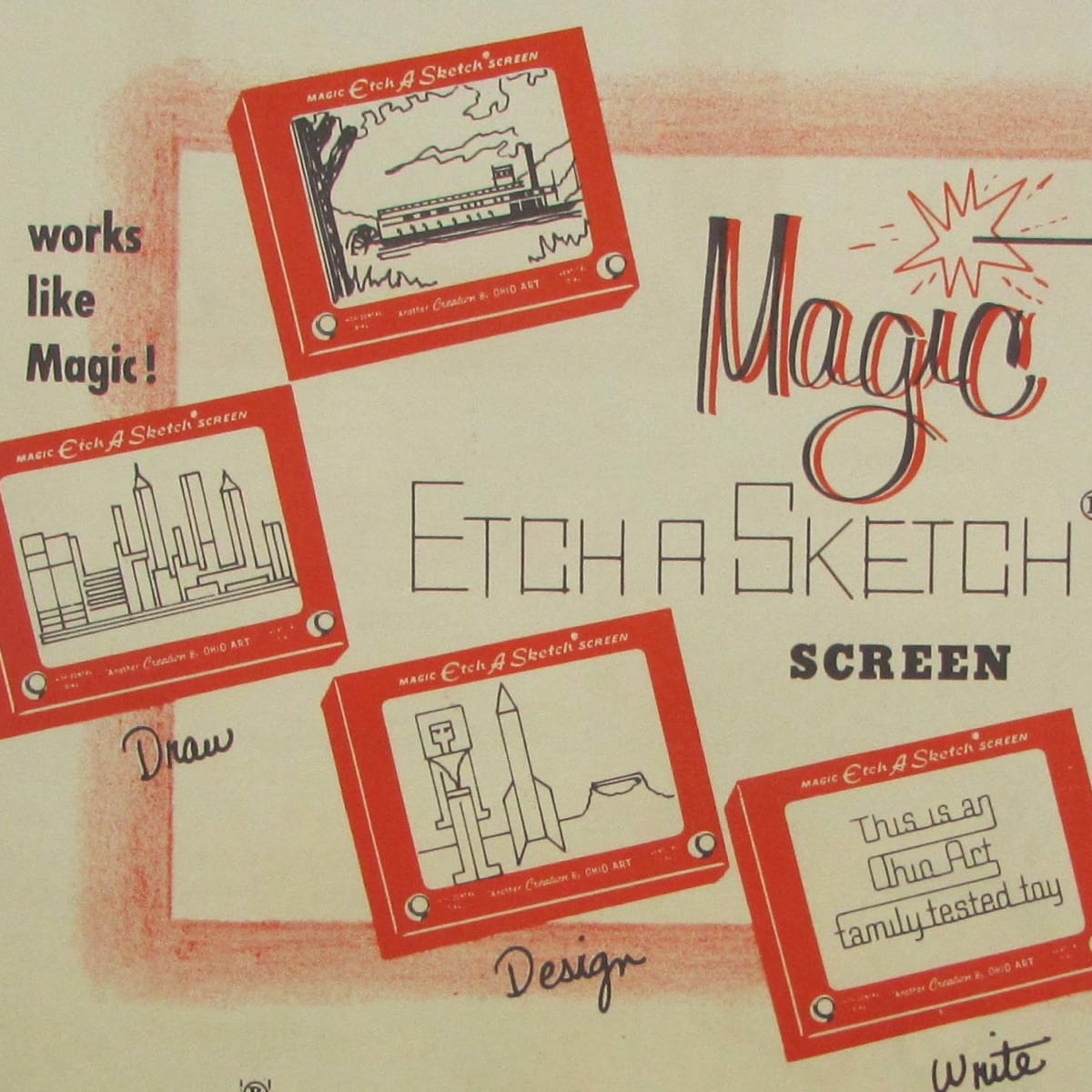 Etch A Sketch The Perfect Modern Toy - Antique Trader