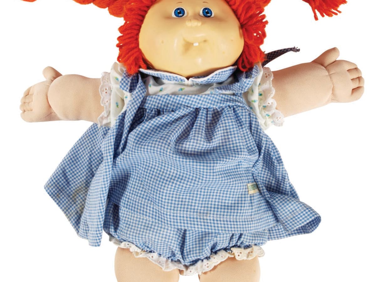 Cabbage Patch Style Doll Vintage Blue Box Doll 