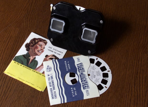 Lot of 2 Vintage View-Master Life With The Cowboys Reels 1951 