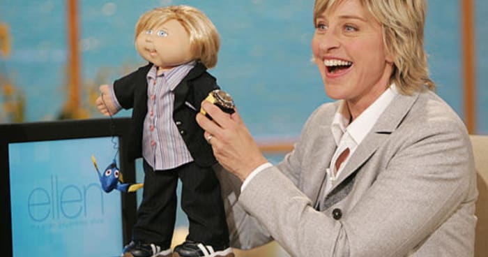 Ellen DeGeneres Cabbage Patch Kid.