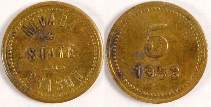 This 5-cent token sold at Holabird Americana in 2018 for $150.