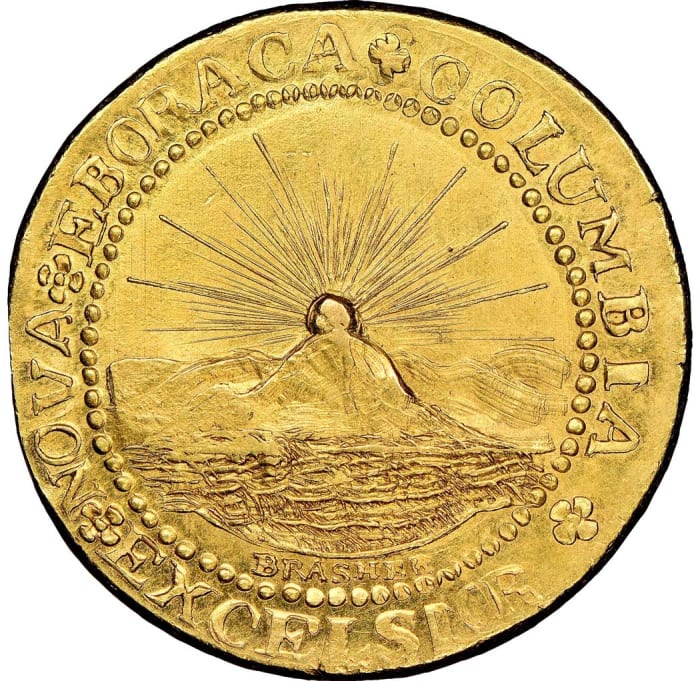 1787 New York-Style Brasher Doubloon sold for $9.6 million