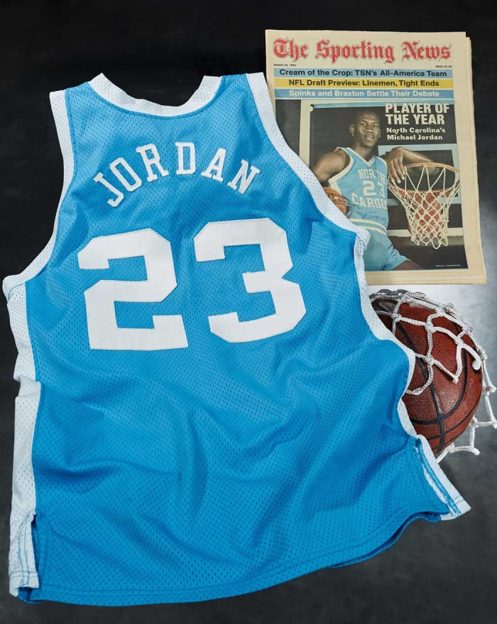 Michael Jordan game-worn jersey, $1.38 million