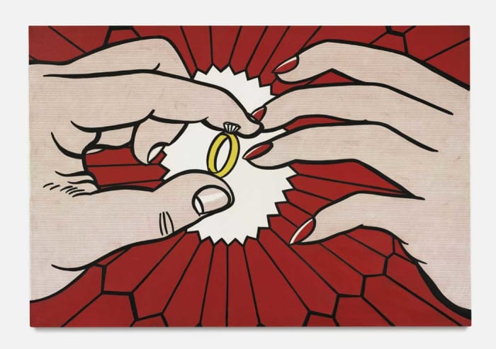 Roy Lichtenstein’s “The Ring (Engagement)”