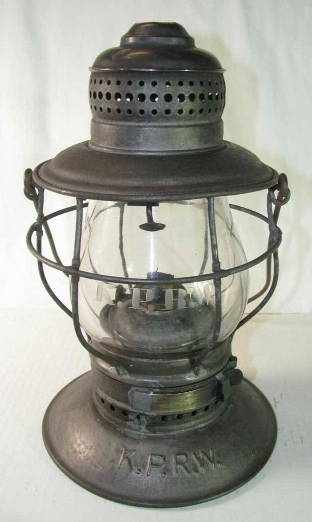 Kansas Pacific Railway lantern