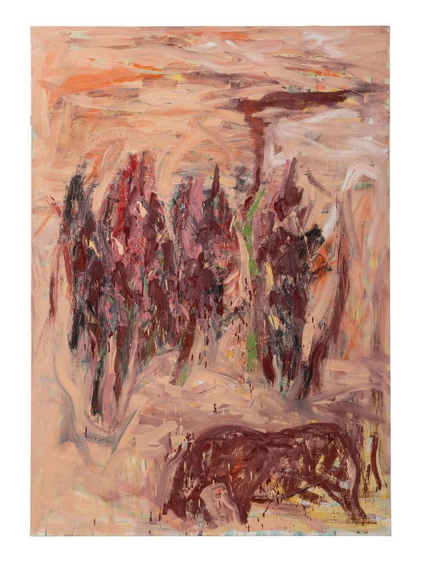 Jaune Quick-to-See Smith's "Fireweed" set a new auction record for the artist after selling for $350,000.