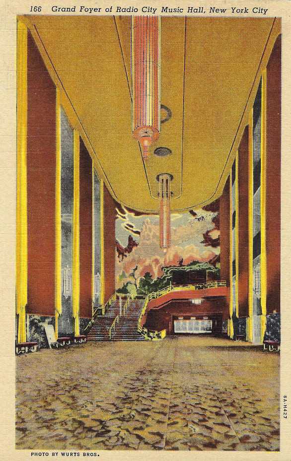 Grand Foyer Radio City Music Hall