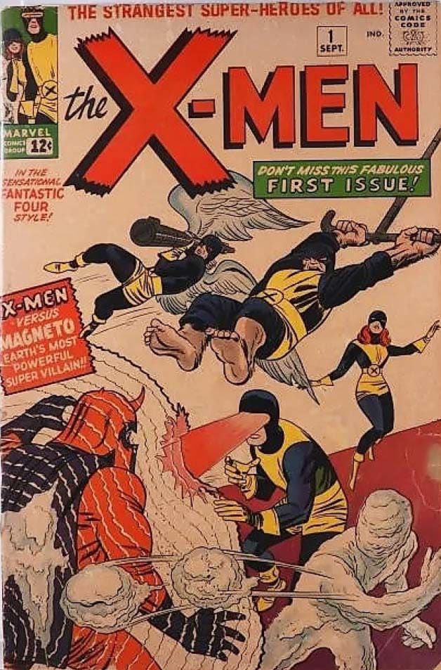 Graded only a 3.0, this 1963 issue of X-Men #1 still sold for $12,600.