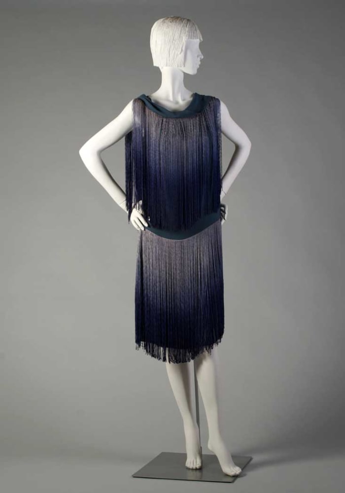 Coco Chanel silk chiffon dress, 1926