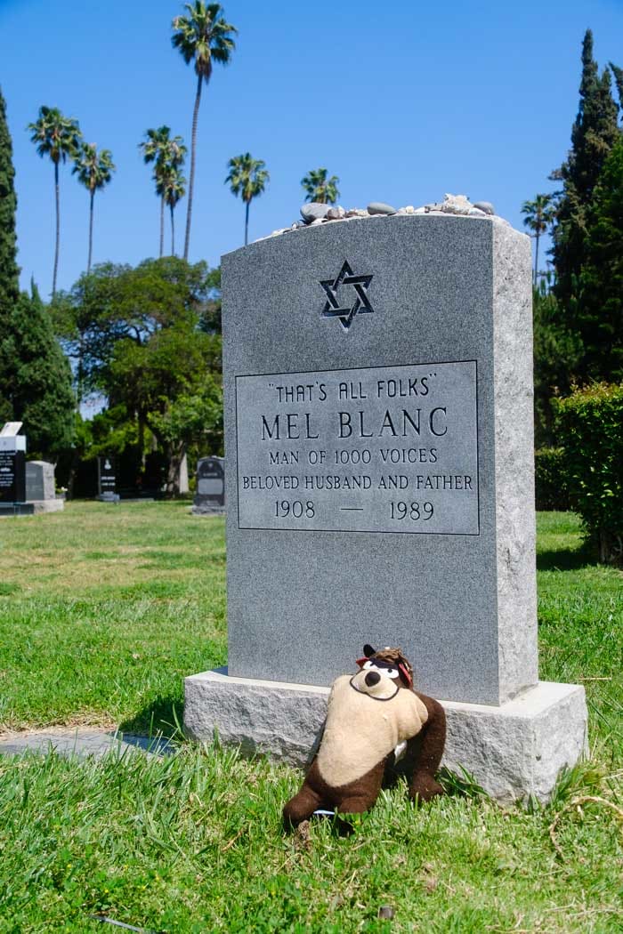 Mel Blanc's gravesite