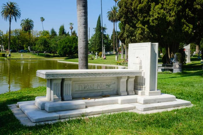 Tyrone Power gravesite