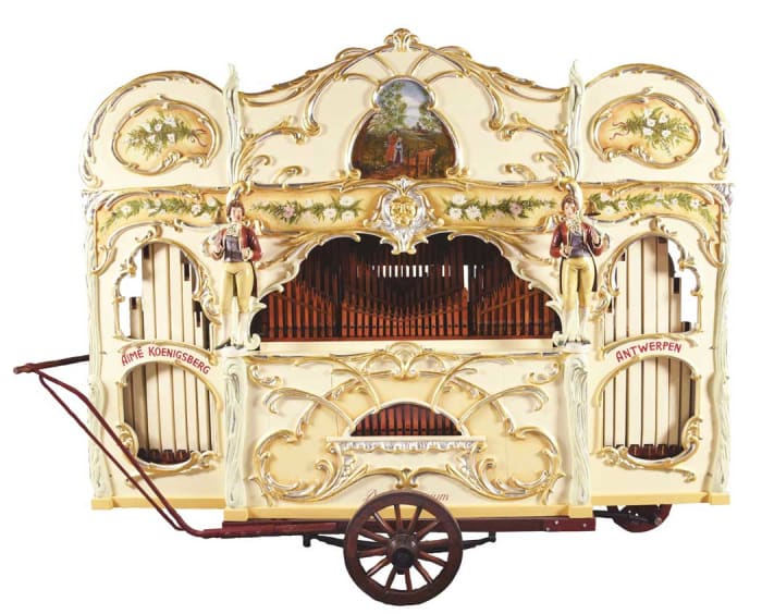 Koenigsberg 70-key “Harmonium” street organ