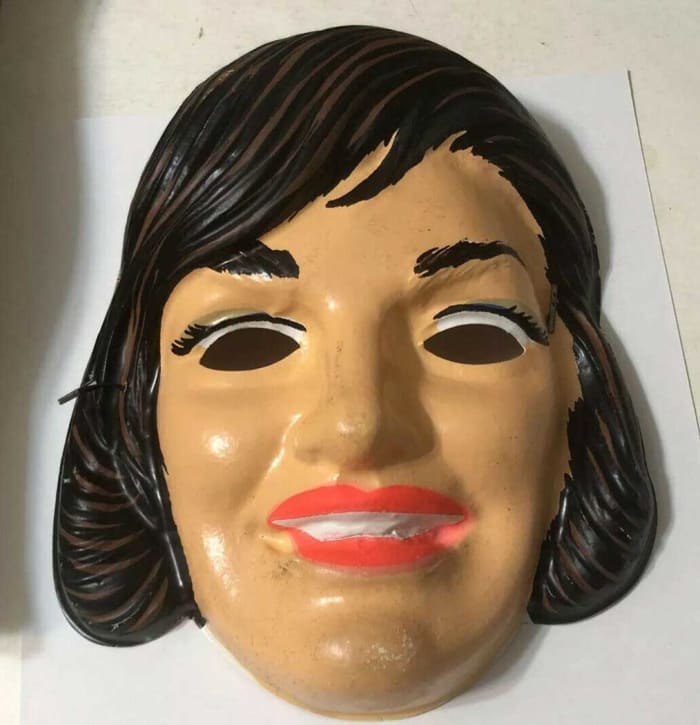 A rare mask of Jacqueline Kennedy when she was first lady, Ben Cooper, 1963; $112.