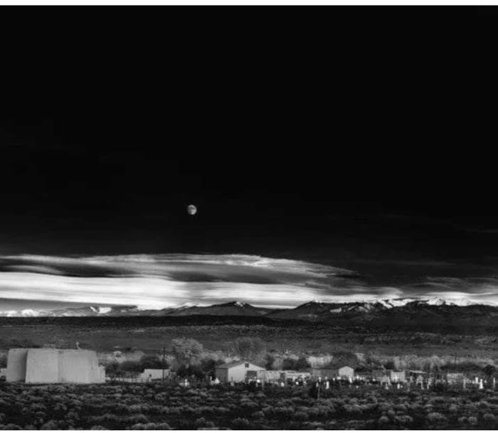 Ansel Adams, “Moonrise, Hernandez, New Mexico” (1941)