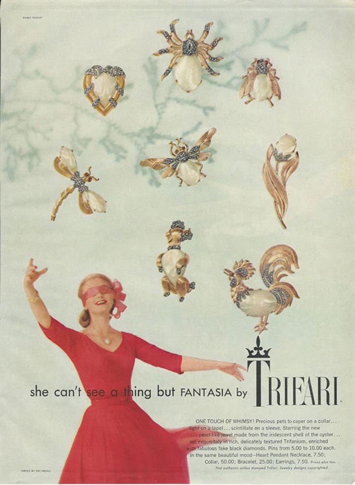 1957 Trifari Fantasia Ad