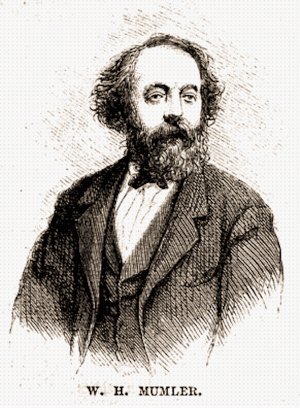 William H. Mumler, from an engraving in Harper's Magazine, May 1869.