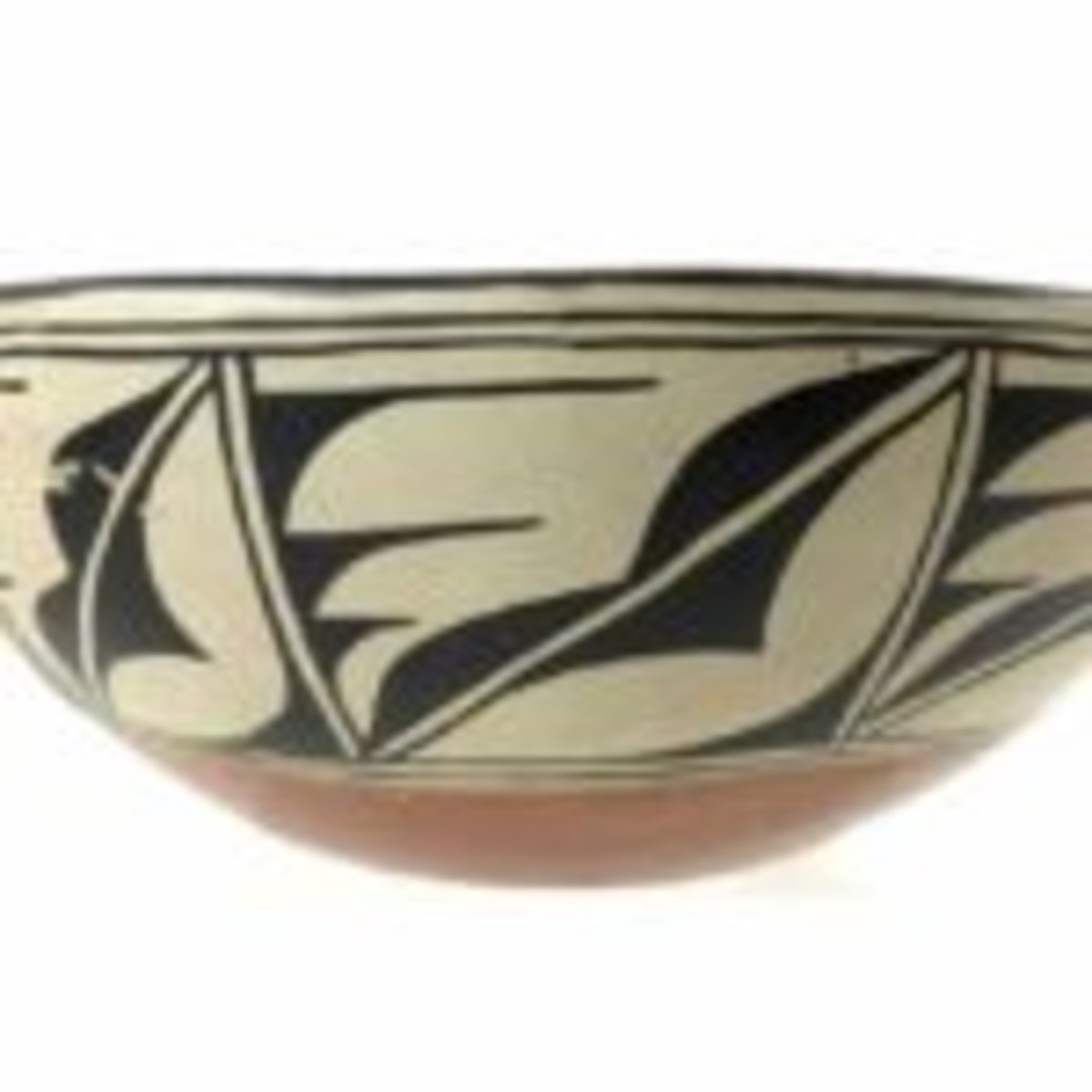Santo Domingo low pottery bowl.