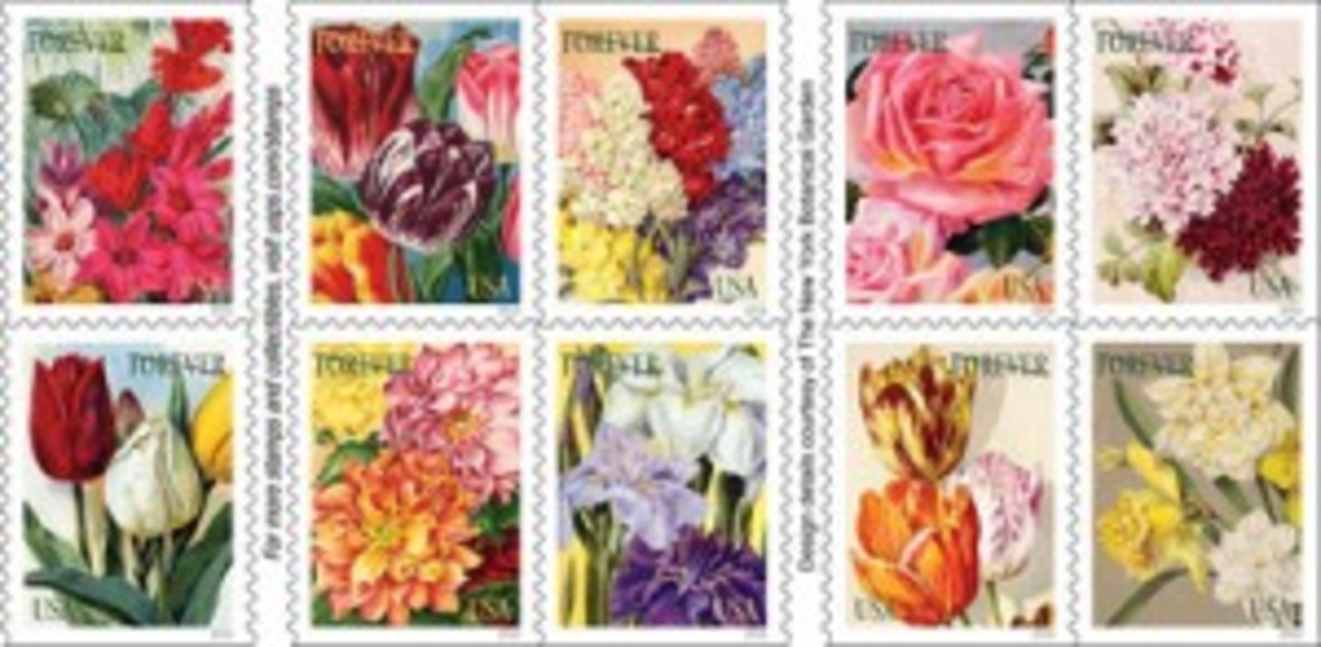 Botanical stamps