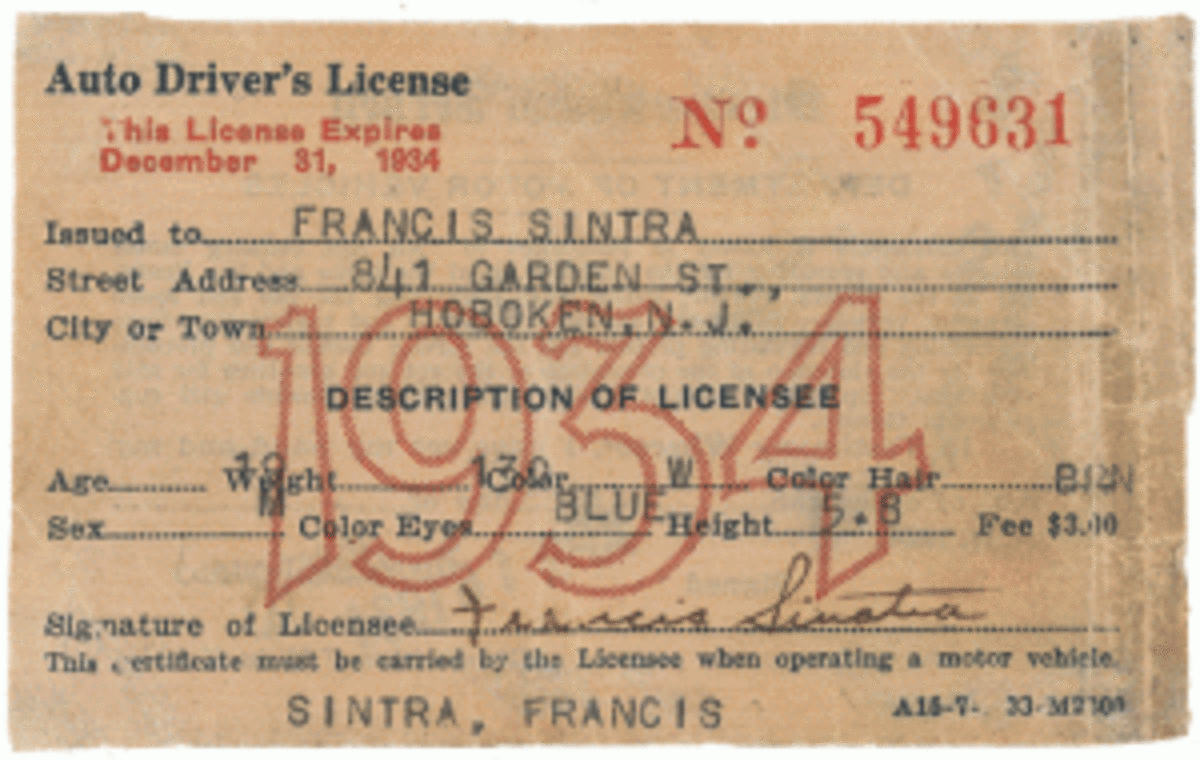Sinatra license