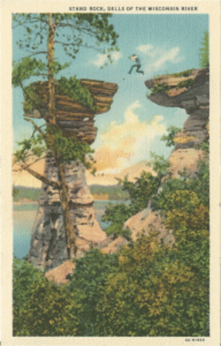 Stand Rock postcard