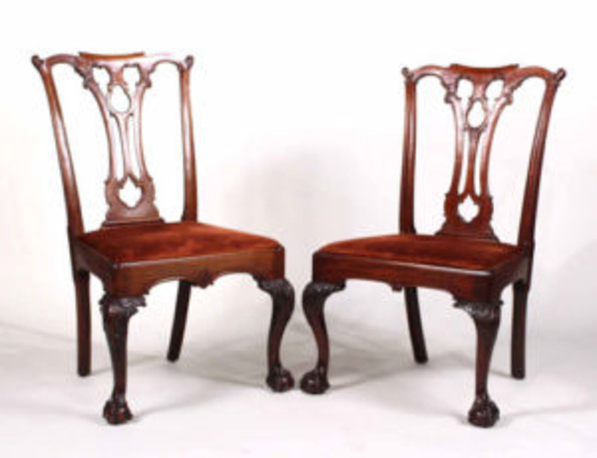 Mahogany chairs