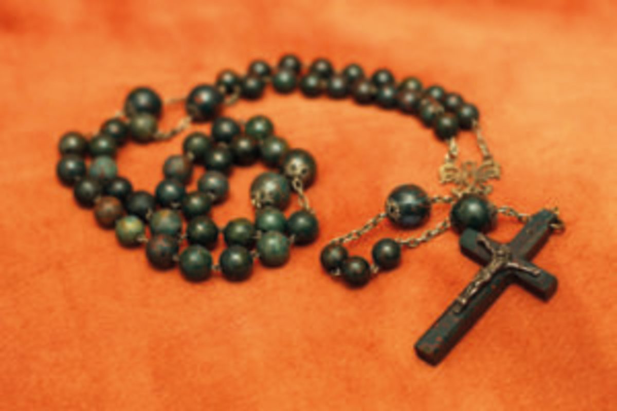 Jasper rosary
